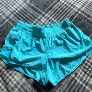 Lululemon blue shorts